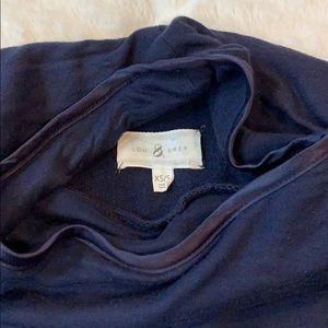 LOU & GREY Navy Poncho Wrap XS/S